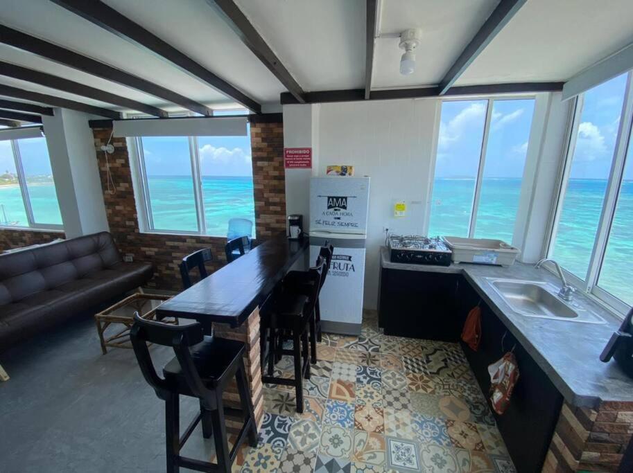 Hermoso Apartamento Frente Al Mar, San Andrés Esterno foto