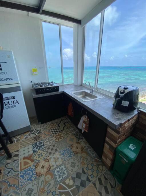 Hermoso Apartamento Frente Al Mar, San Andrés Esterno foto