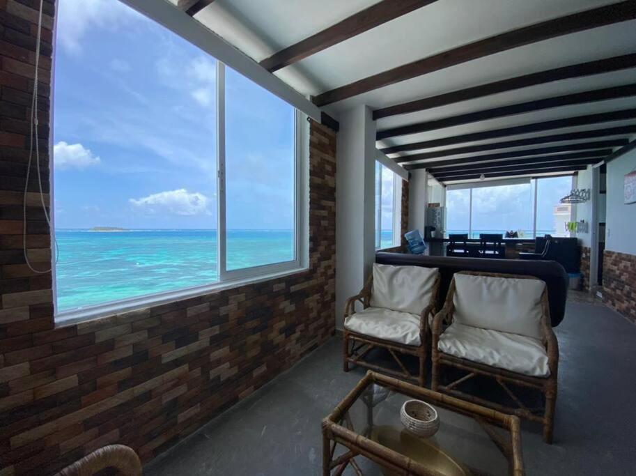 Hermoso Apartamento Frente Al Mar, San Andrés Esterno foto